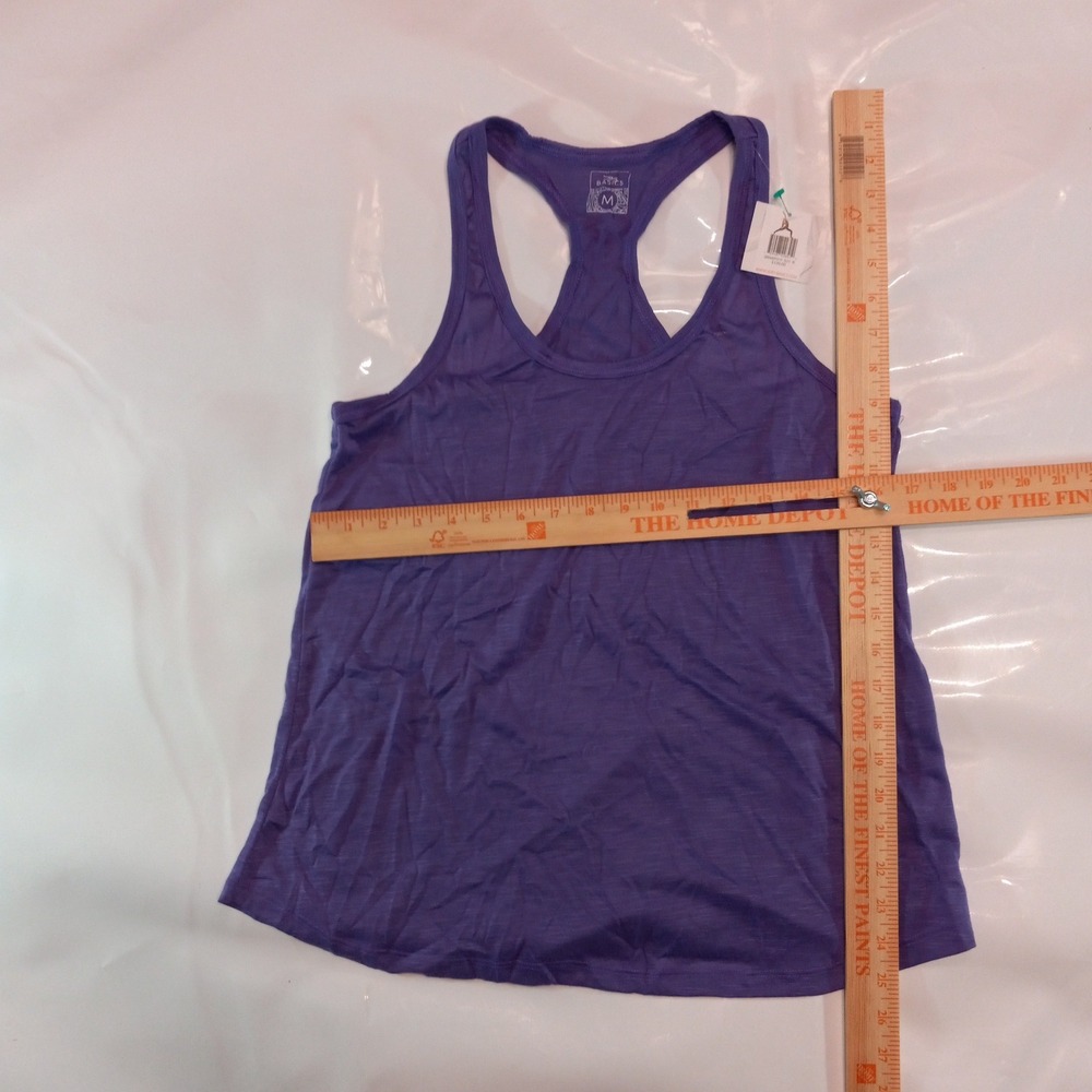 Sexy Basics Womens Purple Racerback Tank Top Activewear NWT Size M $120NEW - Picture 3 of 5
